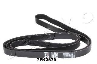 Поликлиновой ремень JAPKO 7PK2670