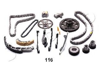 Цепь ГРМ, комплект JAPKO KJK116