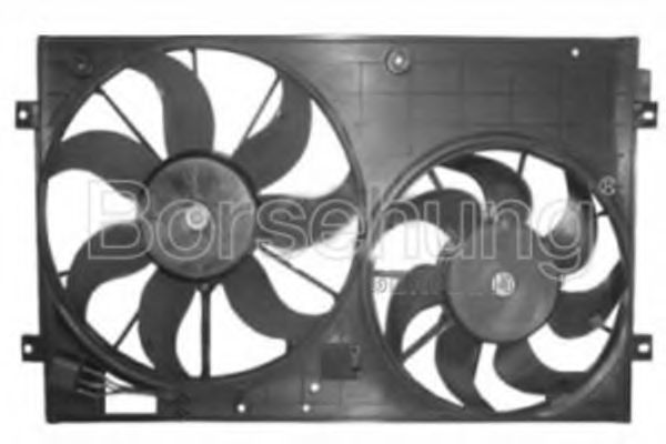 Вентилятор охлаждения двигателя Borsehung B11498