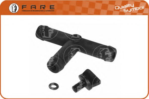 Патрубок радиатора faresa 1080