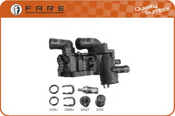Термостат faresa 3822