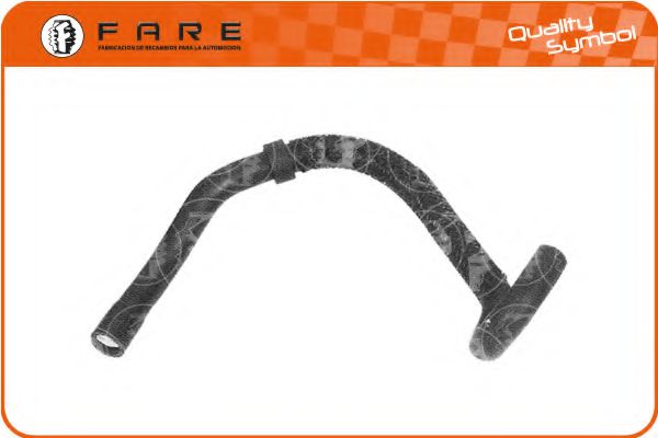 Патрубок радиатора FARE SA 8798