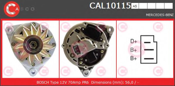 Генератор CASCO CAL10115AS