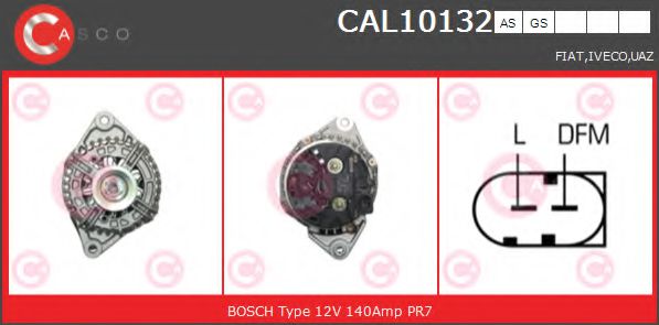 Генератор CASCO CAL10132AS