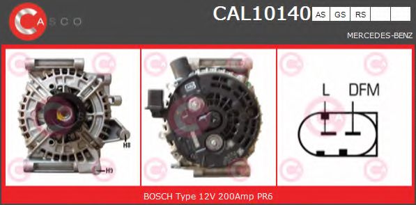 Генератор CASCO CAL10140AS