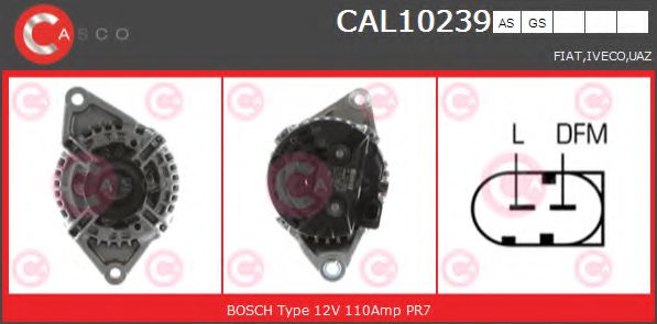 Генератор CASCO CAL10239AS