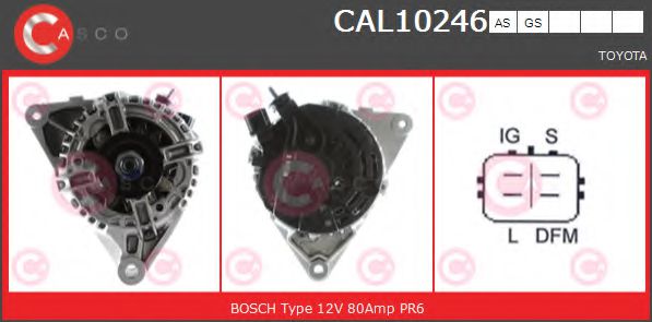 Генератор CASCO CAL10246AS