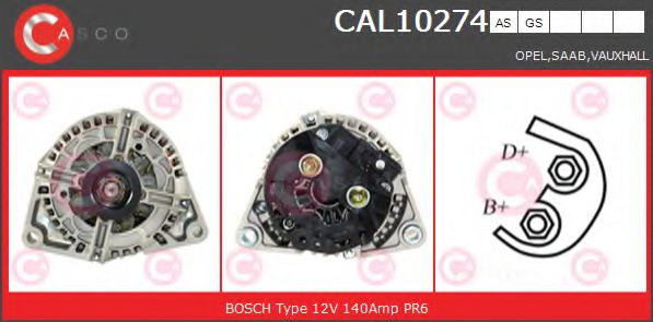 Генератор CASCO CAL10274AS