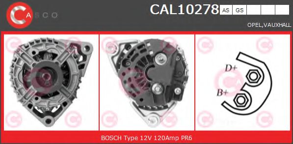 Генератор CASCO CAL10278AS
