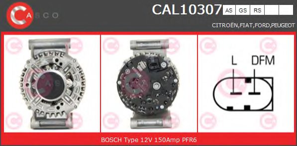 Генератор CASCO CAL10307AS