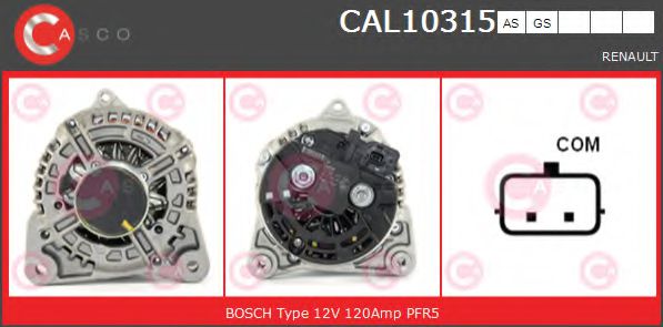 Генератор CASCO CAL10315AS