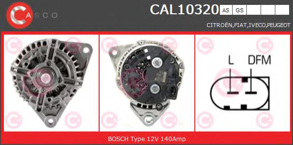 Генератор CASCO CAL10320AS