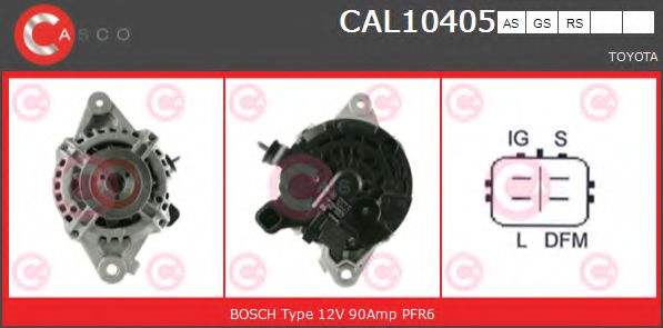 Генератор CASCO CAL10405AS