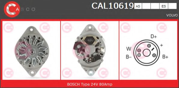 Генератор CASCO CAL10619AS