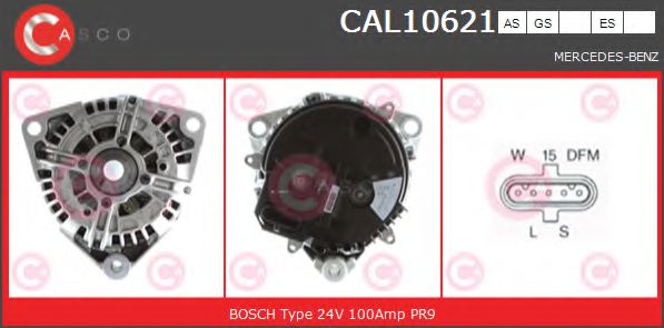 Генератор CASCO CAL10621AS