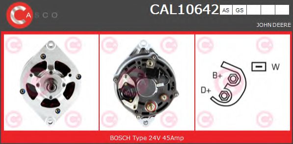 Генератор casco CAL10642AS