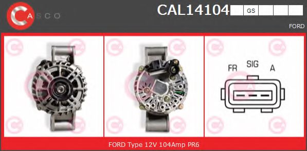 Генератор CASCO CAL14104GS