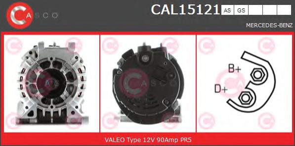 Генератор CASCO CAL15121AS