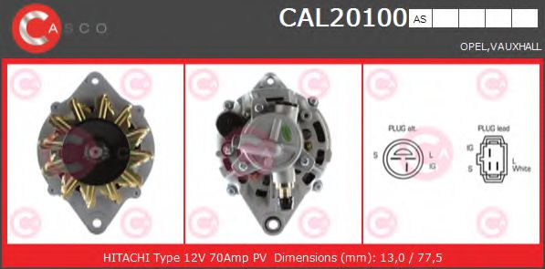 Генератор CASCO CAL20100AS