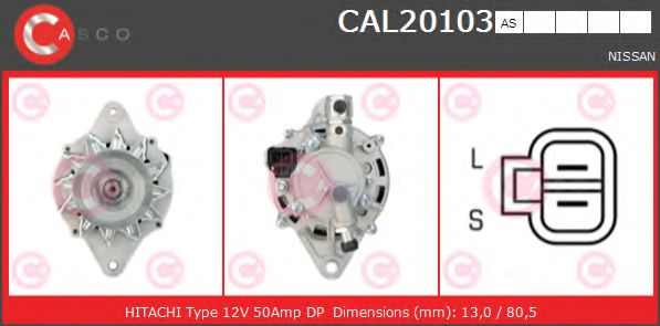 Генератор CASCO CAL20103AS