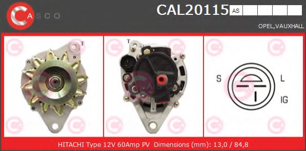 Генератор CASCO CAL20115AS