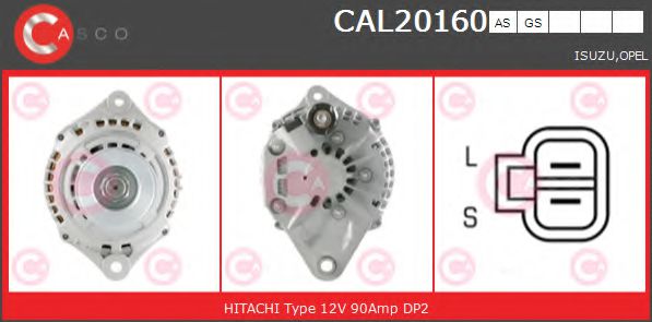 Генератор CASCO CAL20160AS