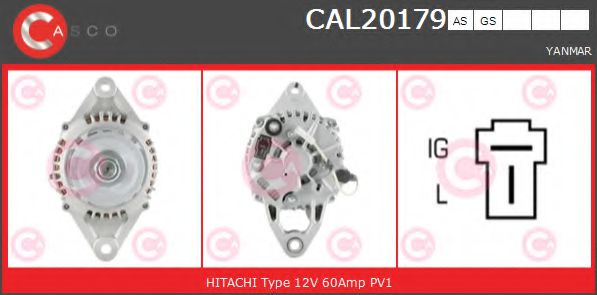 Генератор casco CAL20179AS