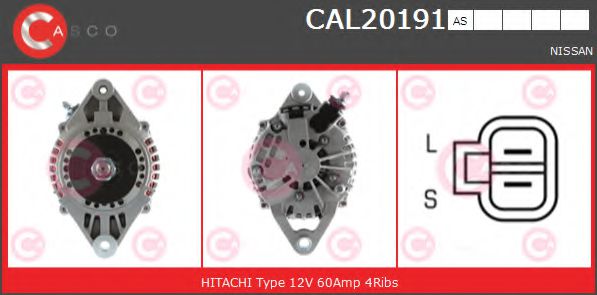Генератор casco CAL20191AS