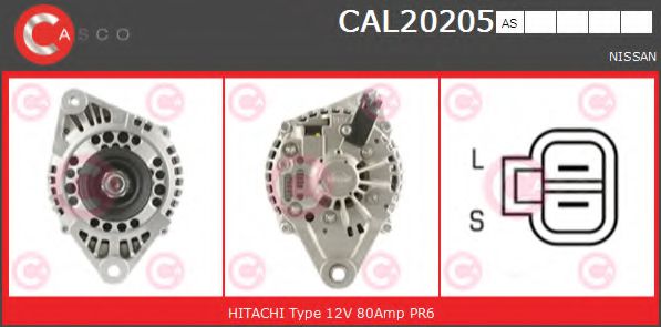 Генератор casco CAL20205AS