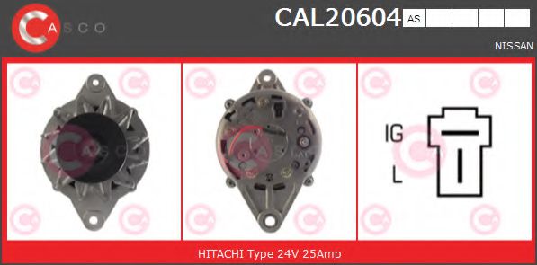 Генератор casco CAL20604AS