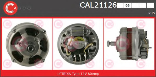 Генератор casco CAL21126GS