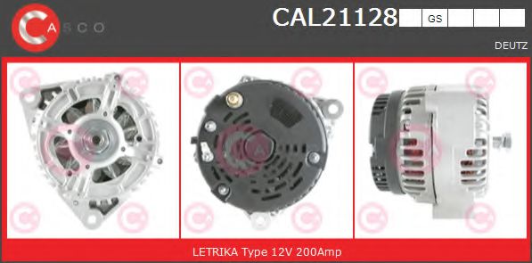 Генератор casco CAL21128GS