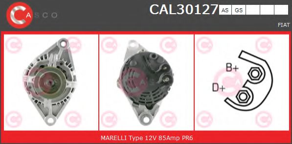 Генератор CASCO CAL30127AS