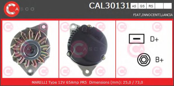 Генератор CASCO CAL30131AS