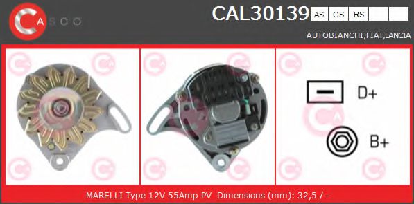 Генератор CASCO CAL30139AS