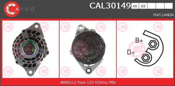 Генератор CASCO CAL30149AS