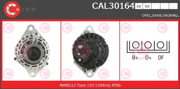 Генератор CASCO CAL30164AS