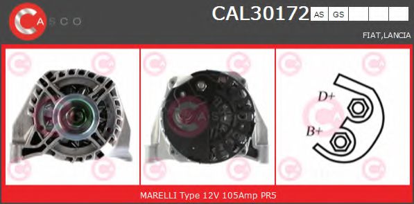 Генератор CASCO CAL30172AS