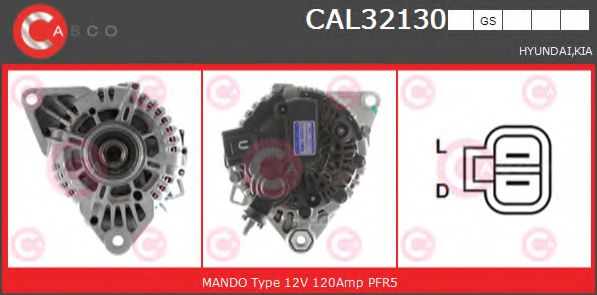 Генератор CASCO CAL32130GS