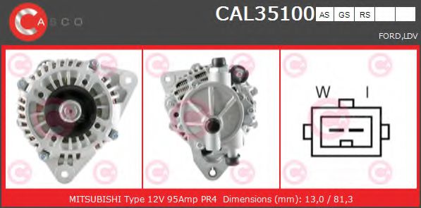 Генератор CASCO CAL35100AS