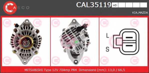 Генератор CASCO CAL35119AS
