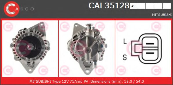 Генератор CASCO CAL35128AS