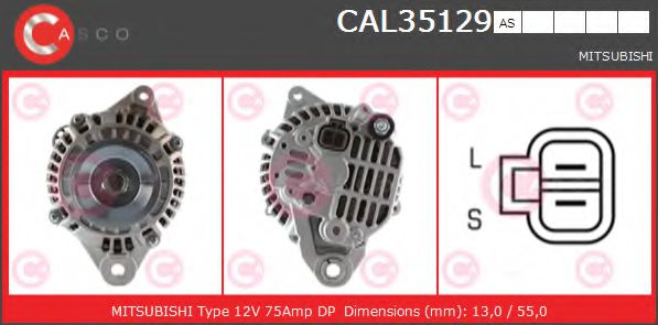 Генератор CASCO CAL35129AS