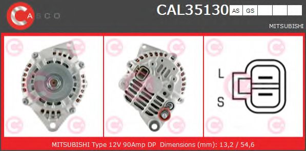 Генератор CASCO CAL35130AS