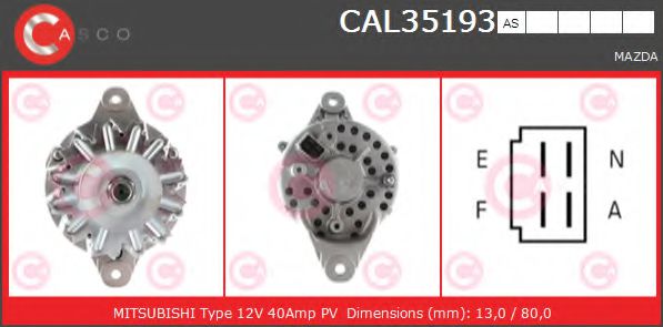 Генератор casco CAL35193AS