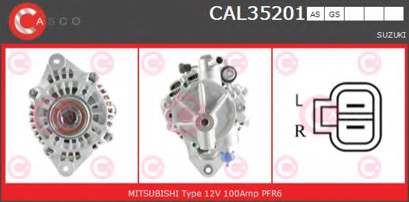 Генератор CASCO CAL35201AS