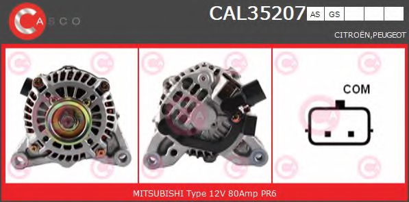 Генератор CASCO CAL35207AS