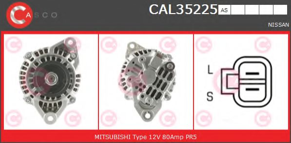Генератор casco CAL35225AS