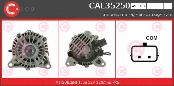 Генератор CASCO CAL35250AS