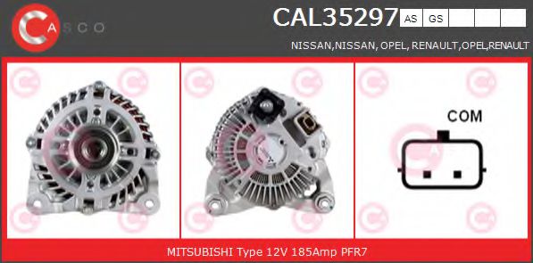 Генератор CASCO CAL35297AS